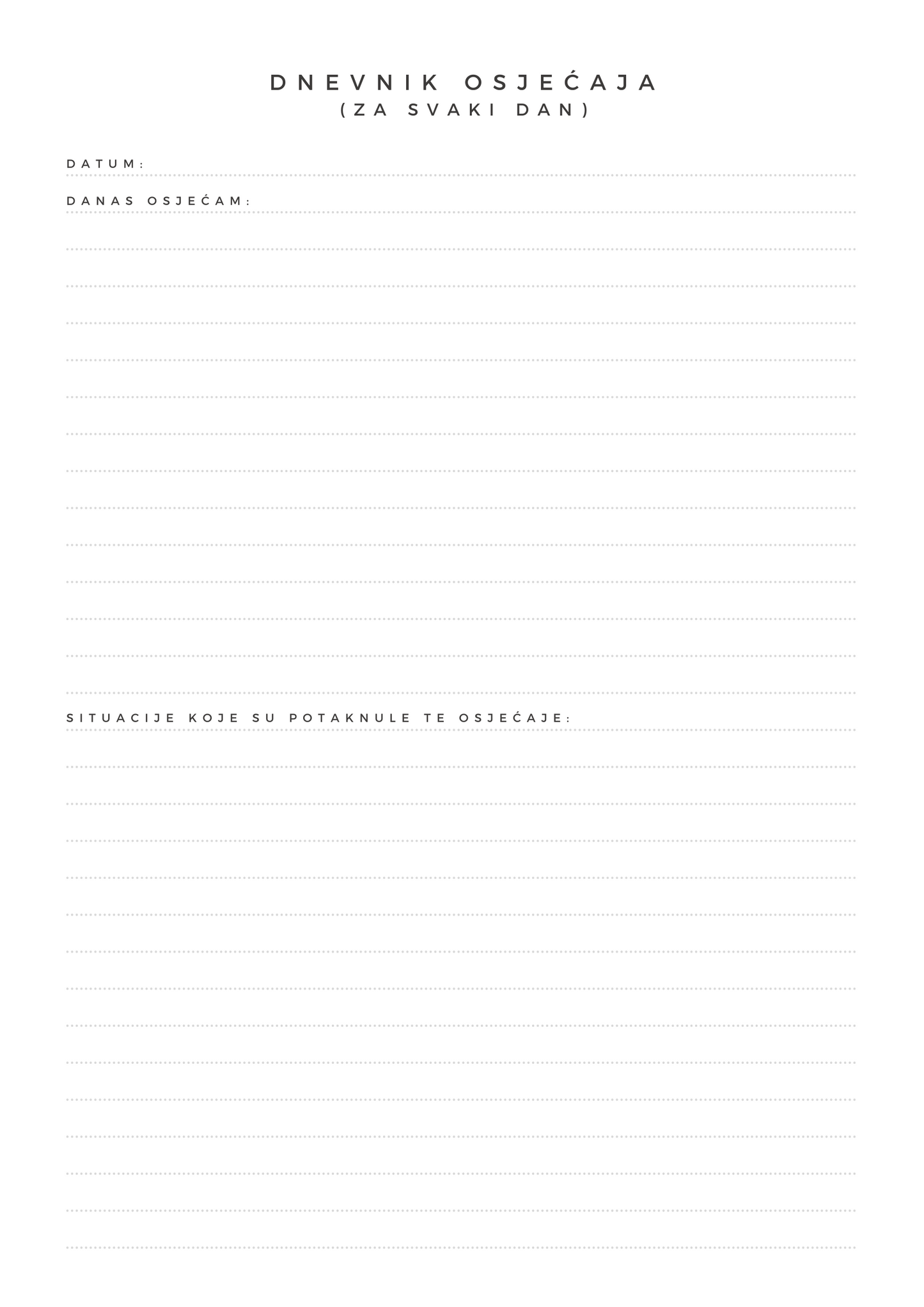 Dnevnik za samopromatranje