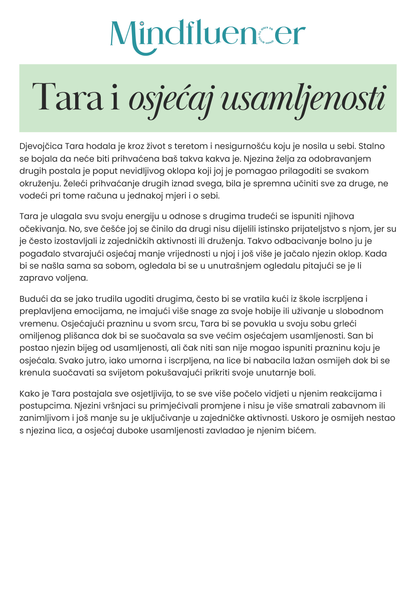 Tara i osjećaj usamljenosti 